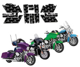 Soundskins Audio - Speakers Soundskins Saddlebag Kit for Touring Models - 1998-2013